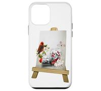 When Cardinals Appear Cardinal Bird Painting Drawing Art Coque pour iPhone 12 Mini