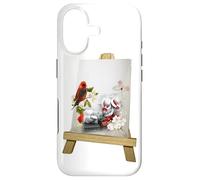 When Cardinals Appear Cardinal Bird Painting Drawing Art Coque pour iPhone 17