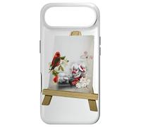 When Cardinals Appear Cardinal Bird Painting Drawing Art Coque pour iPhone Air