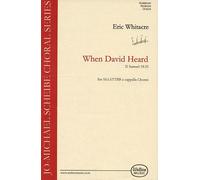 When David Heard / Choral Score