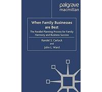When Family Businesses Are Best