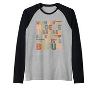 When God Made me he Said this'll be Fun Christian Religiious Manche Raglan