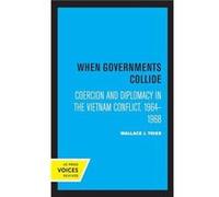 When Governments Collide by Wallace J. Thies Paperback Book Wallace J. Thies (Auteur)