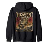 When Heaven Calls Christian Angel Trompette Vision Sweat à Capuche