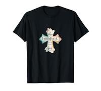 When I Am Afraid Trust Psaum 56:3 aquarelle croix chrétienne T-Shirt