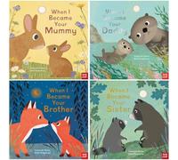 When I Became Series By Susannah Shane Illustrated 4 Picture Books Collection Set (When I Became Mummy, Daddy, Brother & Sister)