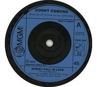 When I Fall In Love - Donny Osmond 7" 45