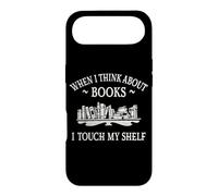When I Think About Books I Touch My Shelf Romantasy Lover Coque pour iPhone Air