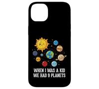 When I Was A Kid We Had 9 Planets Space Galaxy Femmes Hommes Coque pour iPhone 14 Plus