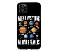 When I Was Young We Had 9 Planètes Système Solaire Galaxie Espace Coque pour iPhone 11 Pro Max