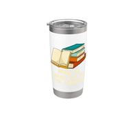 When in Doubt Go to the Library Humour de bibliothèque Gobelet isotherme en acier inoxydable double paroi