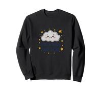 « When in Doubt Take a Nap Sleepy Cloud Cute Wall Art » Sweatshirt, Unisexe pour Adultes, Noir, S