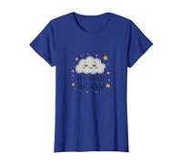 « When in Doubt Take a Nap Sleepy Cloud Cute Wall Art » T-Shirt, Femme, Bleu Royal, 3XL