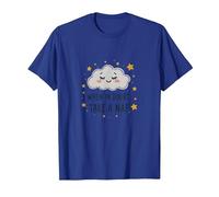 « When in Doubt Take a Nap Sleepy Cloud Cute Wall Art » T-Shirt, Homme, Bleu Royal, XXL