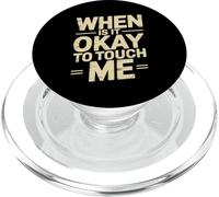 When is It Okay to Touch Me Introverti fixant des limites - PopSockets PopGrip pour MagSafe