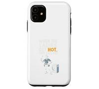 When Ladies Hot They Call Me Funny HVAC Technician Mens Dad Coque pour iPhone 11