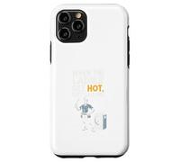 When Ladies Hot They Call Me Funny HVAC Technician Mens Dad Coque pour iPhone 11 Pro