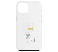 When Ladies Hot They Call Me Funny HVAC Technician Mens Dad Coque pour iPhone 13