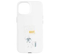 When Ladies Hot They Call Me Funny HVAC Technician Mens Dad Coque pour iPhone 15