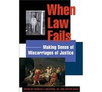 When Law Fails Charles Ogletree (Auteur)