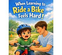 When Learning to Ride a Bike Feels Hard: A gentle, reassuring story about trying something new and finding courage step by step (ages 4-8).