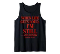 When Life Gets Loud, I'm Still Christian Citation The Bible Débardeur