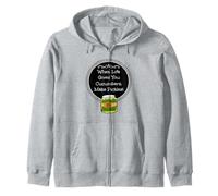 When Life Gives You Concombers Make Pickles Inspiratinal Sweat à Capuche
