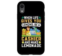 When Life Gives You Lemons Be A Cashier and Make Limonade Coque pour iPhone XR