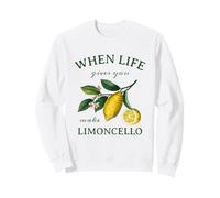 When Life Gives You Lemons Make Limoncello Amalfi Italie Sweatshirt