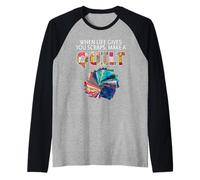 When Life Gives You Scraps, Make A Quilt Manche Raglan