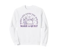 When Life Gives You Scraps, Make A Quilt Sweatshirt