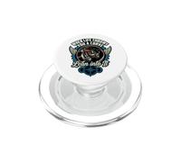 When Life Throws You A Curve Lean Into It Moto Rider PopSockets PopGrip pour MagSafe