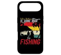 When Nothing is Going Right Go Fishing Funny Pêcheur pêcheur Coque pour iPhone Air