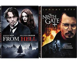 When Ripper Ruled From Hell Johnny Depp Double Feature + Ninth Gate Roman DVD Polanski Film