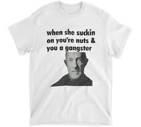 When She Suckin on Your Nuts Shirt, When She Sucking on Your Nuts and You A Gangprinted t Shirts Personalised