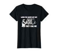 When The Ladies Get Hot They Call Me AC HVAC Funny Men T-Shirt Graphique avec Valeur