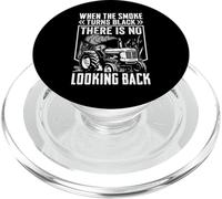 When The Smoke Turns Black There is No Looking Back PopSockets PopGrip pour MagSafe