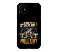 When The Storm Hits, We Roll Out Lineman Power Coque pour iPhone 11
