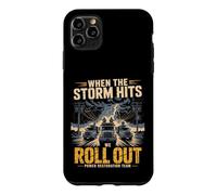 When The Storm Hits, We Roll Out Lineman Power Coque pour iPhone 11 Pro Max