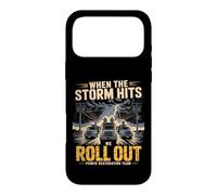 When The Storm Hits, We Roll Out Lineman Power Coque pour iPhone 17 Pro Max