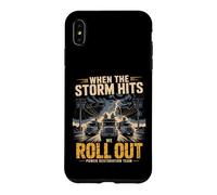 When The Storm Hits, We Roll Out Lineman Power Coque pour iPhone XS Max
