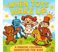 "When Toys Wake Up: A Magical Coloring Adventure for Kids": cute and Engaging for your little one