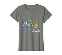 When Words Fail Music Speaks - Great Music Citation Music Lover T-Shirt