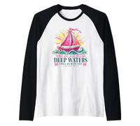 When You Pass Through Deep Waters Isaiah 43:2 Verse biblique Manche Raglan
