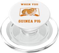 When You Read This Don't Look at My Guinea Pig PopSockets PopGrip pour MagSafe