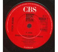 WHEN YOUR HEART IS WEAK 7" (45) UK CBS 1985