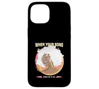 When Your Song Comes on Ya Dig Cadeau Afro-américain Coque pour iPhone 15
