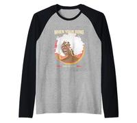 When Your Song Comes on Ya Dig Cadeau Afro-américain Manche Raglan