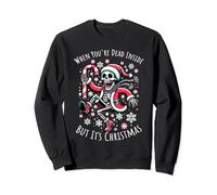 When You're Dead Inside But It's Christmas Squelette Dancing Sweatshirt