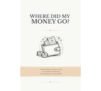 Where Did My Money Go?: A Simple Budget & Expense Journal for Tracking Daily Spending and Building Better Money Habits